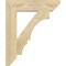 Ekena Millwork Balboa Slat Rough Sawn Bracket, Douglas Fir, 4"W x 20"D x 24"H BKT04X20X24BOA06RDF - alternate 4